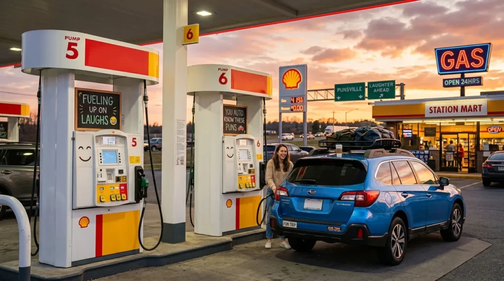 Gas Pump Humor: Puns That Hit Full Tank