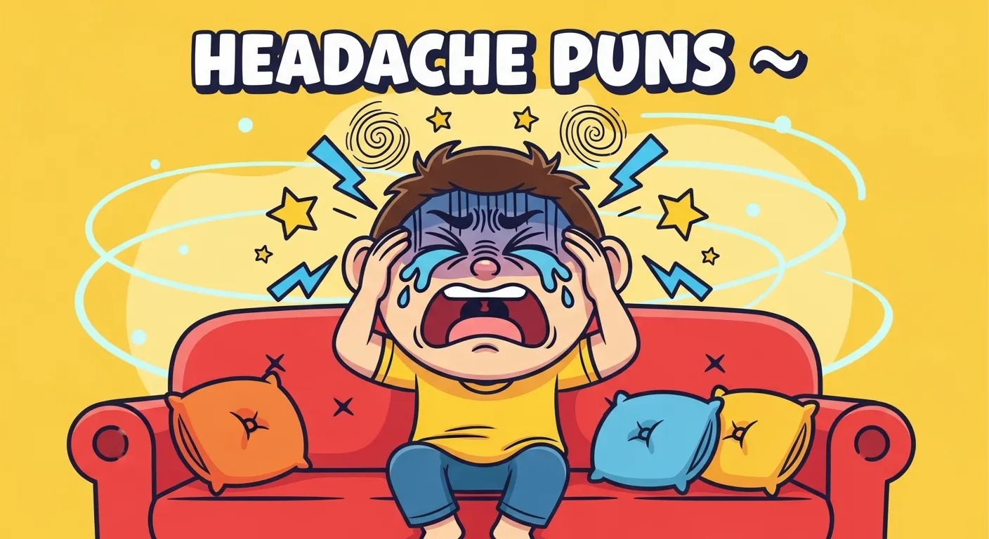 Headache puns