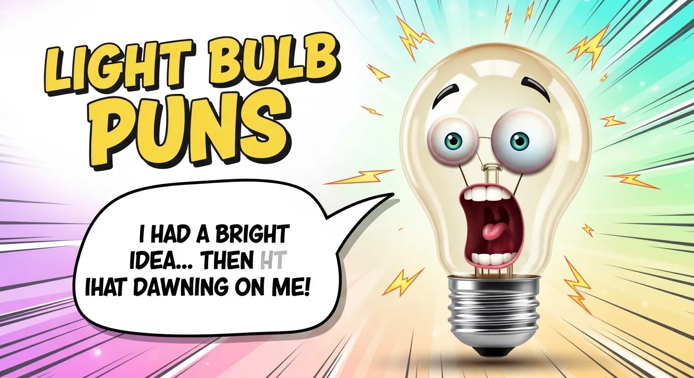 Light bulb puns