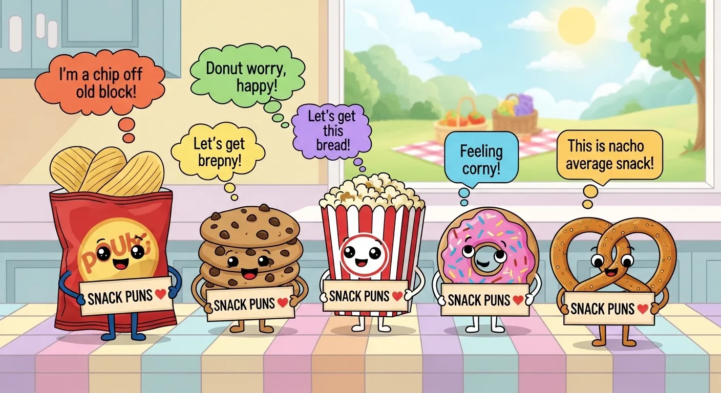 Snack puns