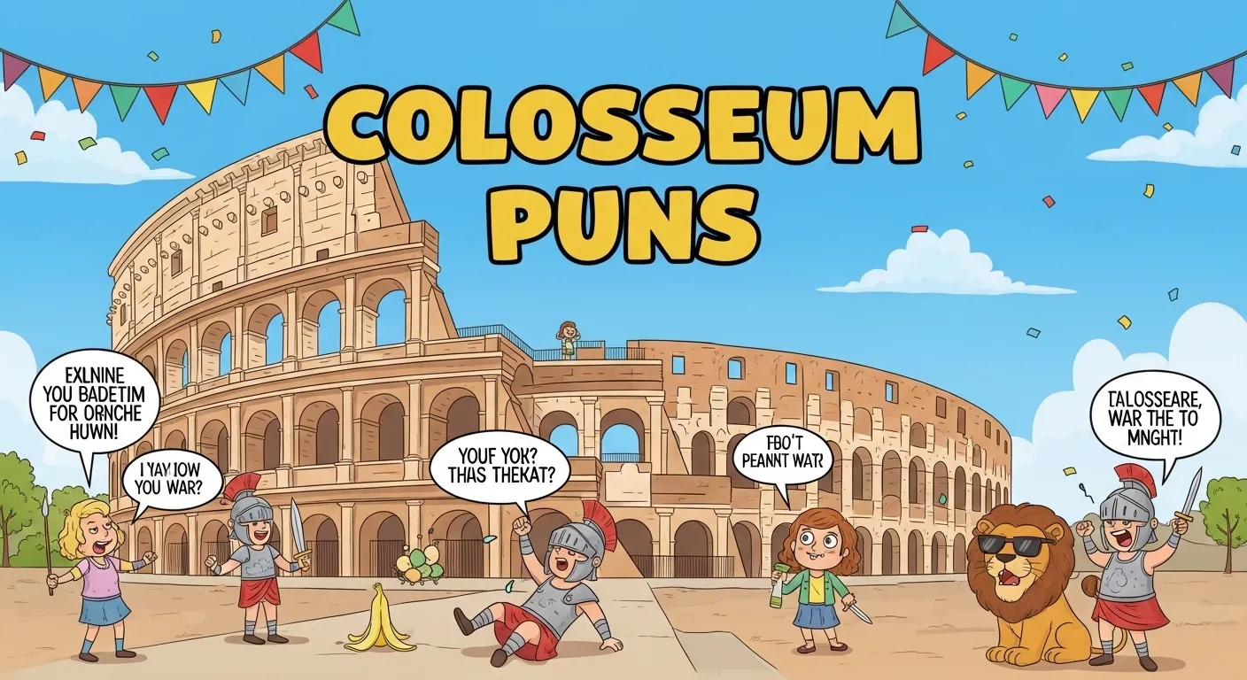 colosseum puns