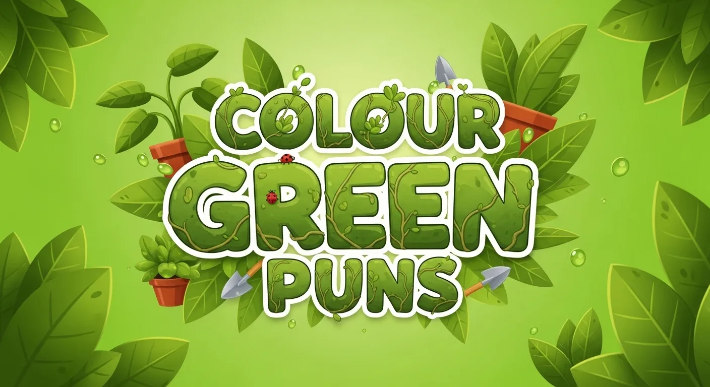 Colour Green Puns