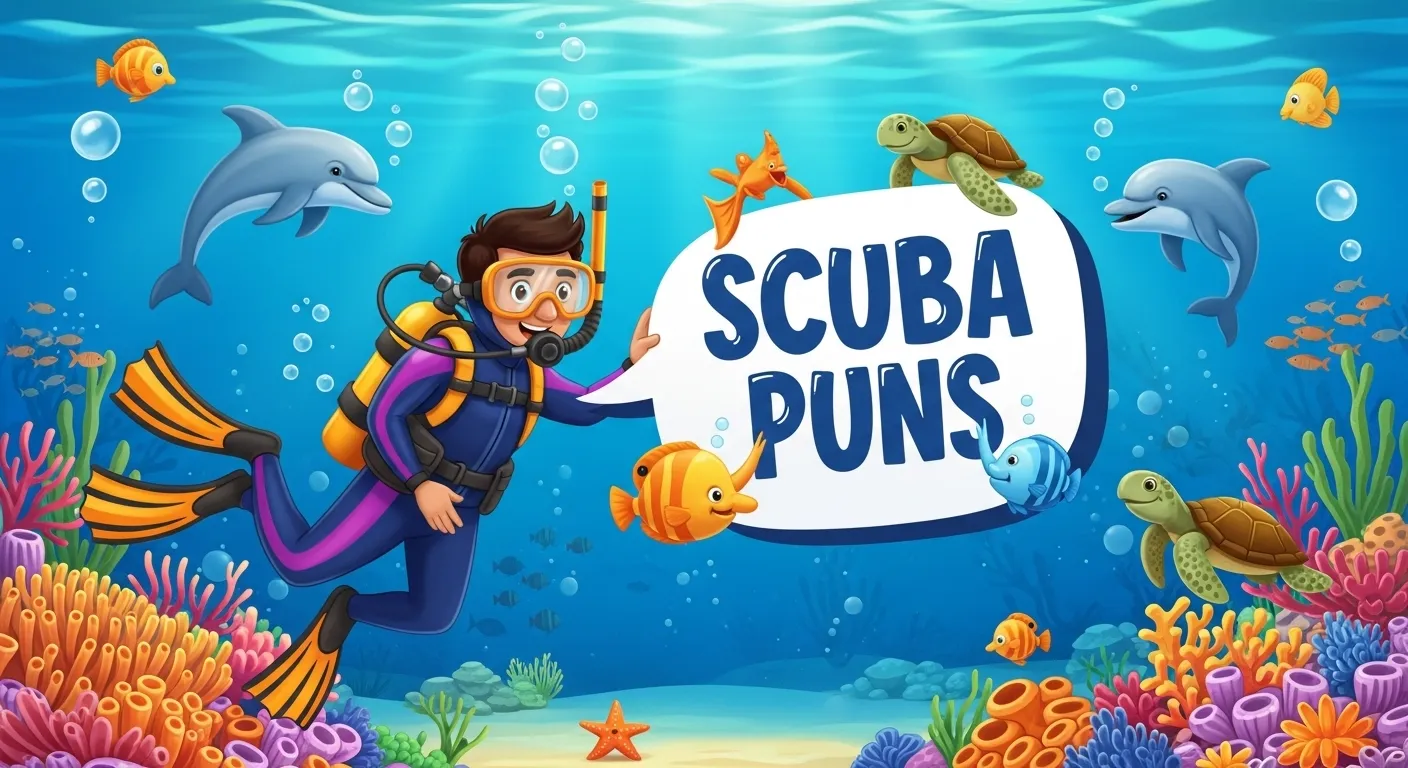 Scuba puns