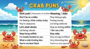 Crab puns