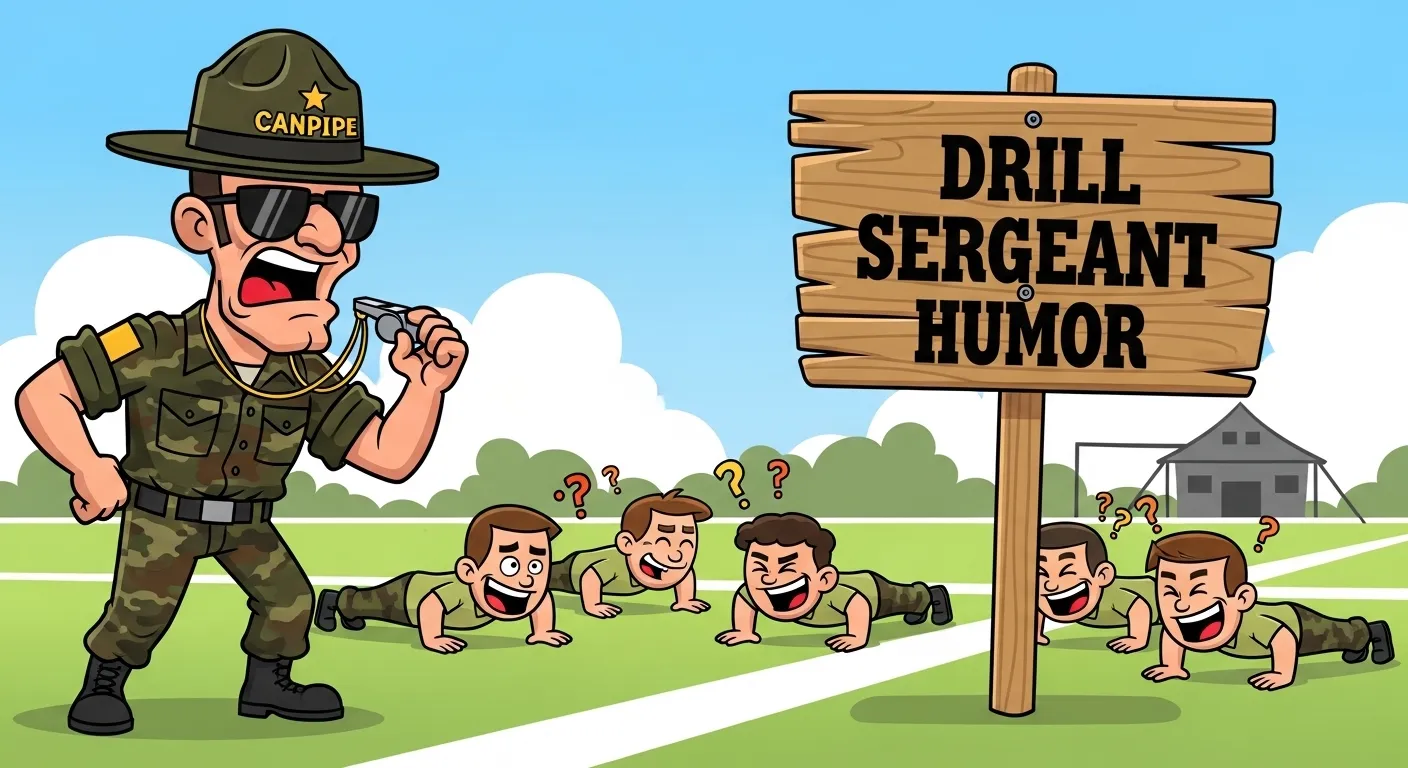 Drill sergeant humor