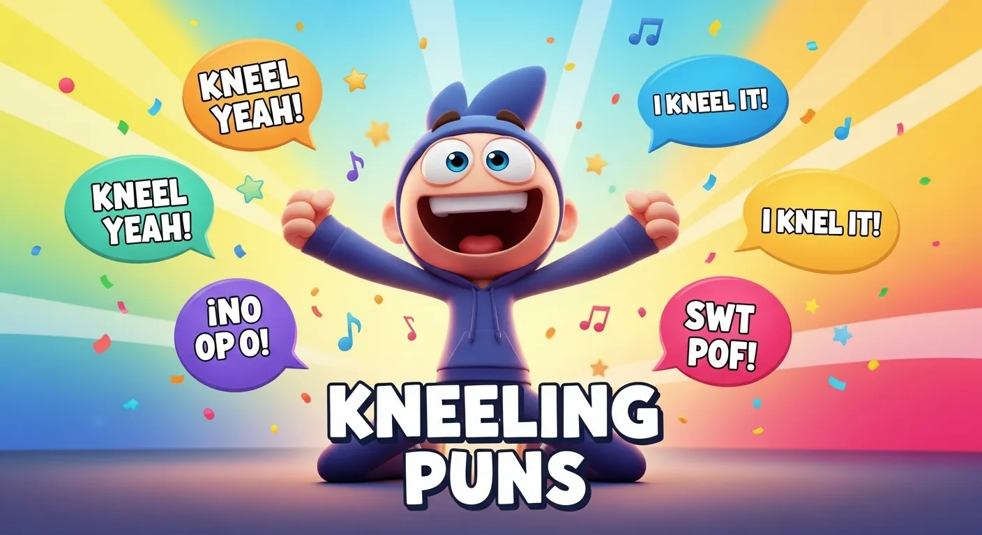 Kneeling puns