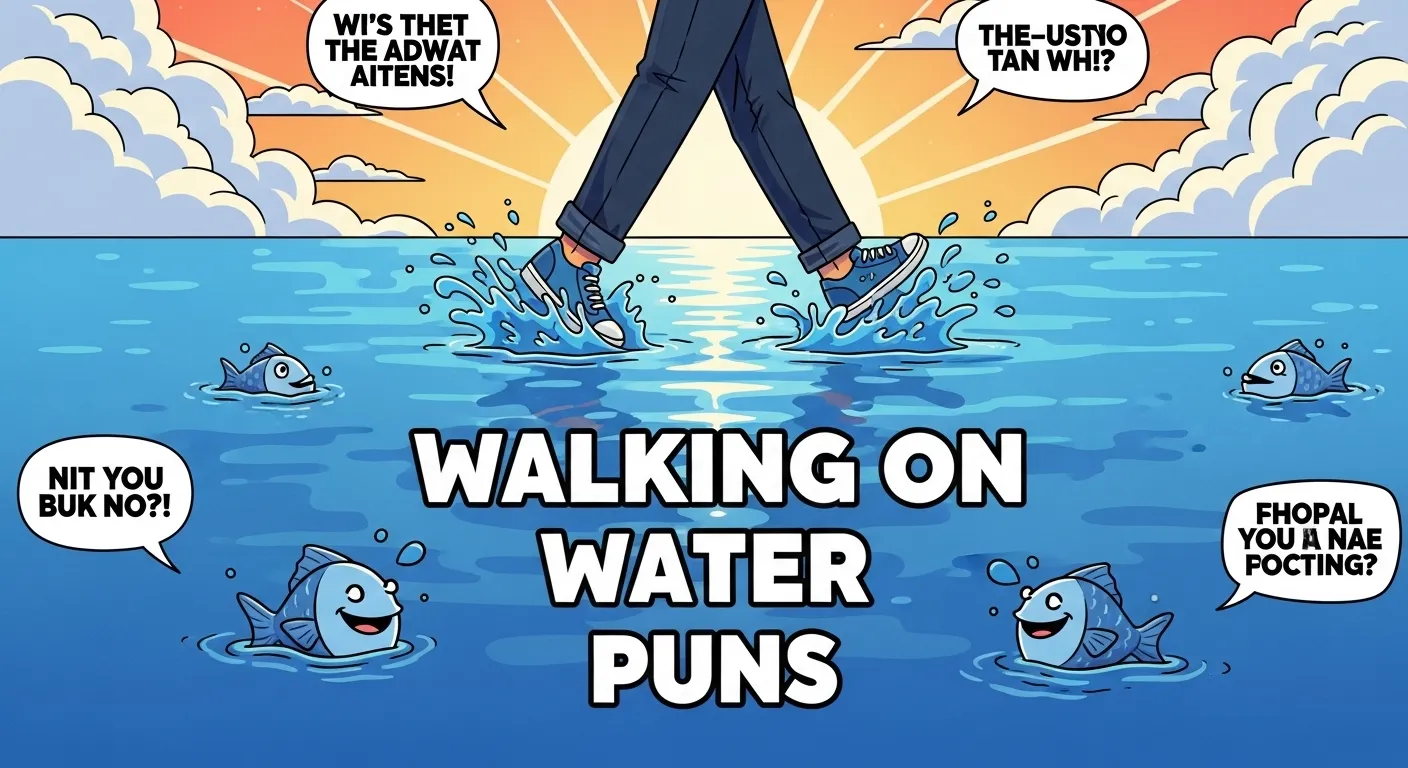 Walking on Water Puns