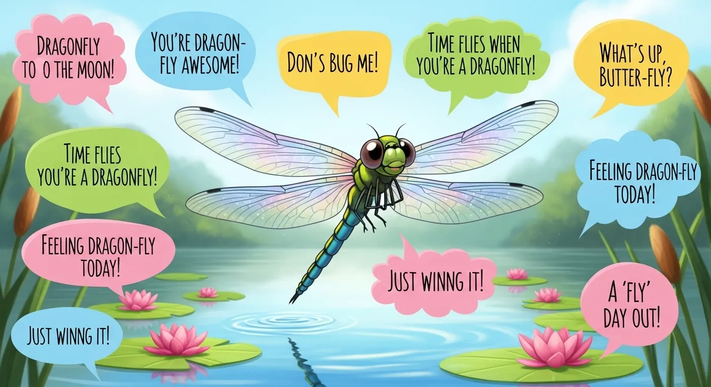Dragonfly Puns