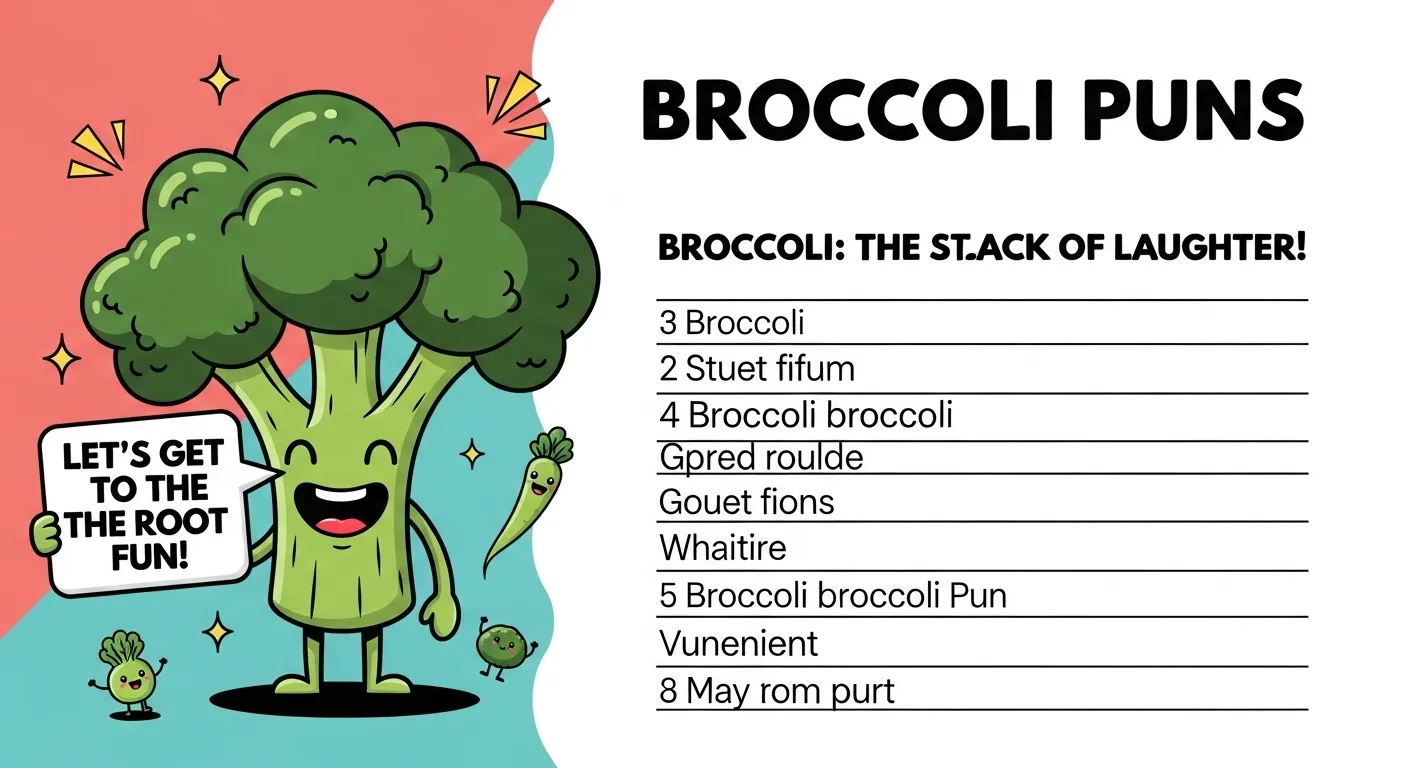Broccoli puns
