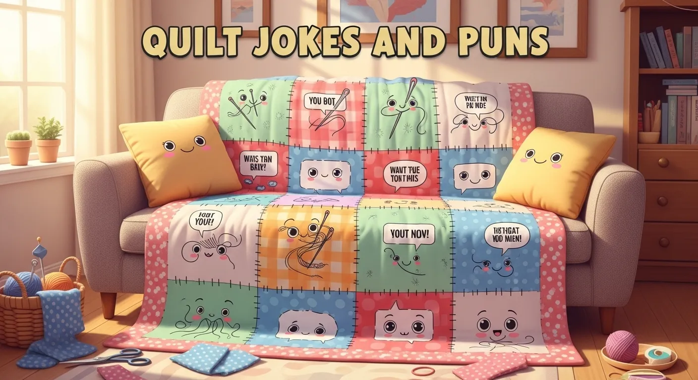 "101+ Quilt Jokes and Puns