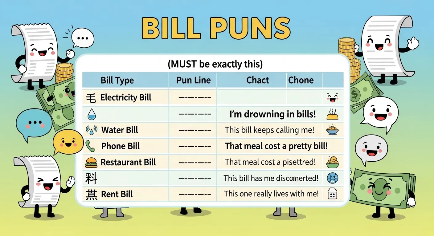 Bill puns