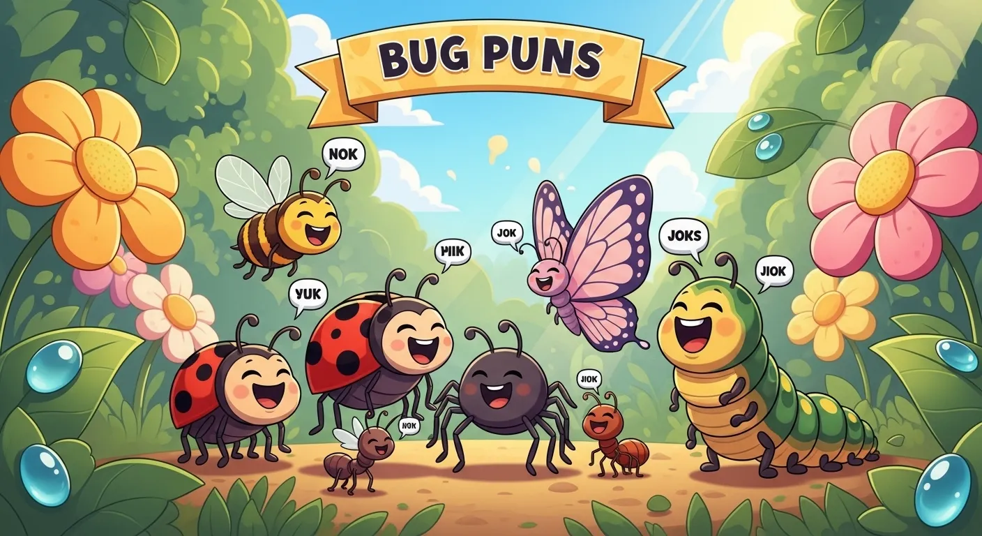 Bug Puns:(That Will Totally Bug You in the Best Way)