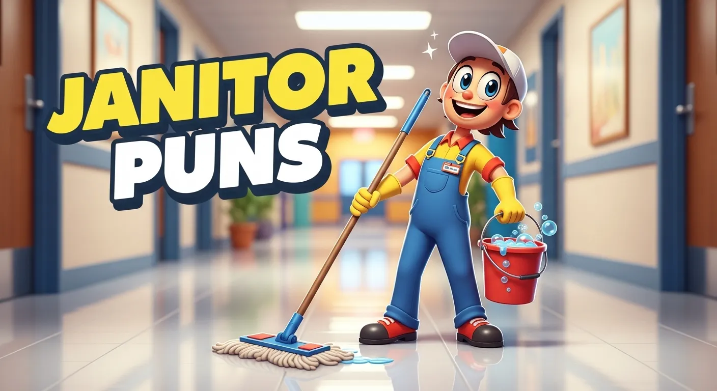 Janitor puns