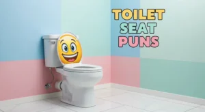 Toilet seat puns
