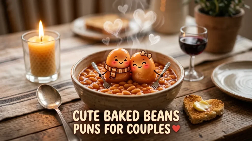  Cute Baked Beans Puns for Couples ❤️