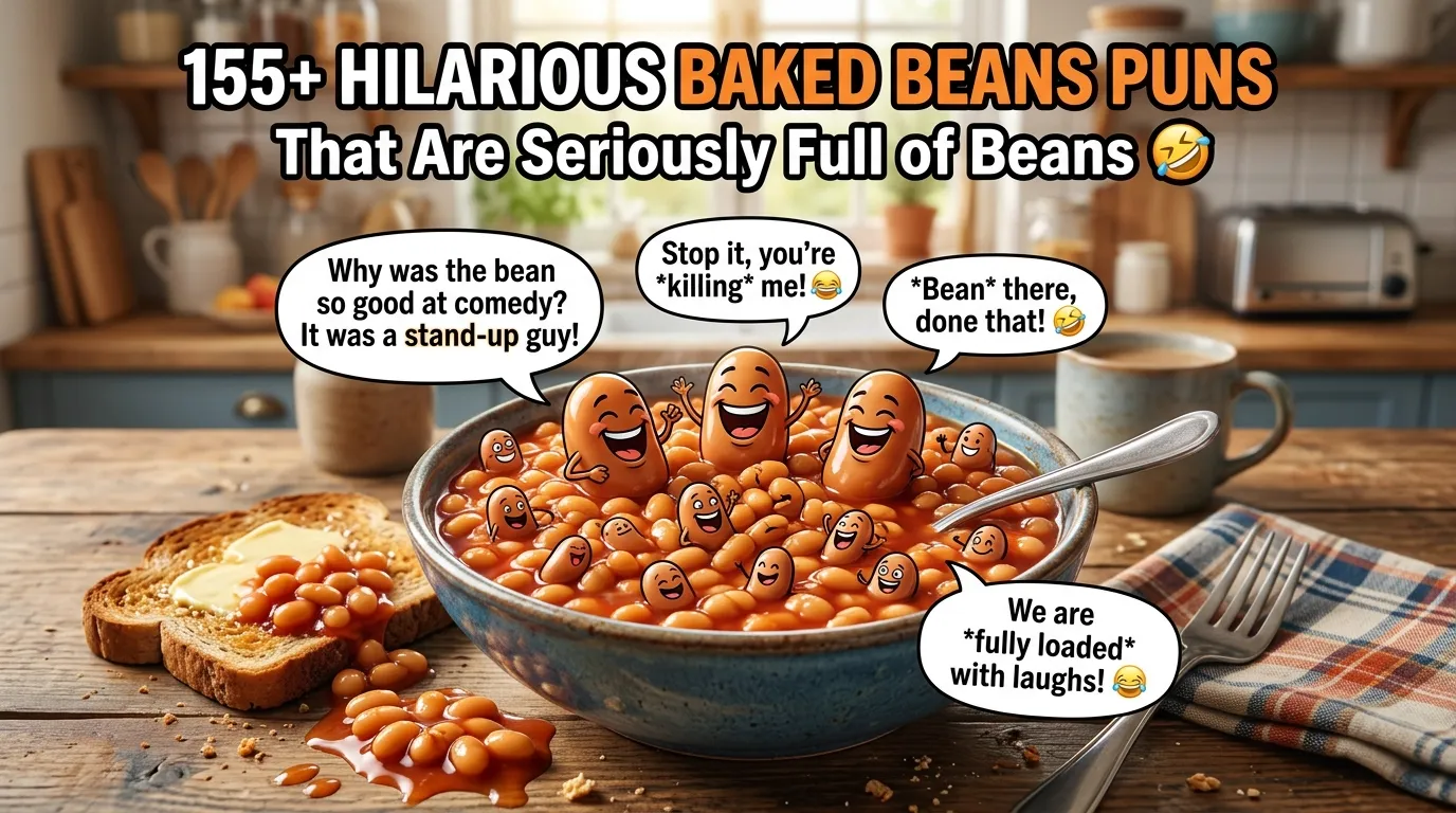 Baked beans puns