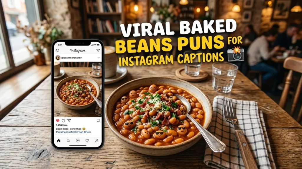 Viral Baked Beans Puns for Instagram Captions 📸