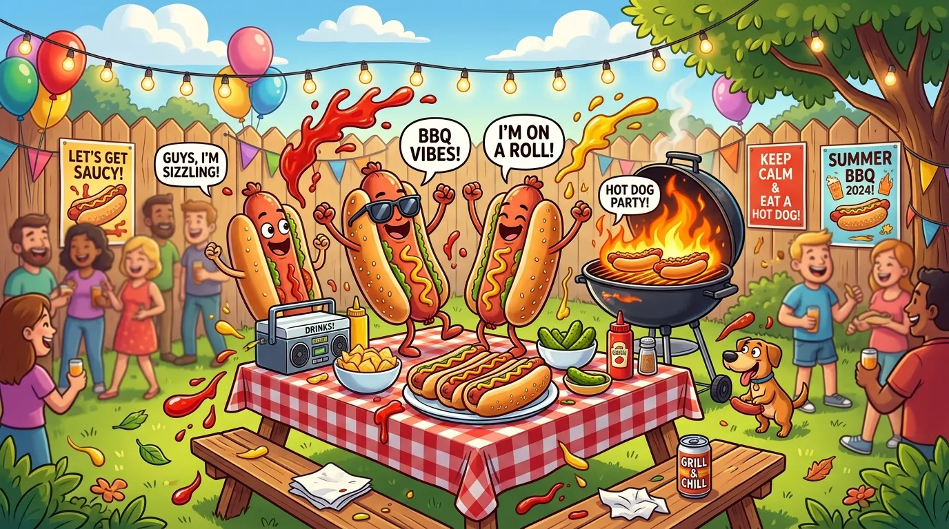 Hot dog puns