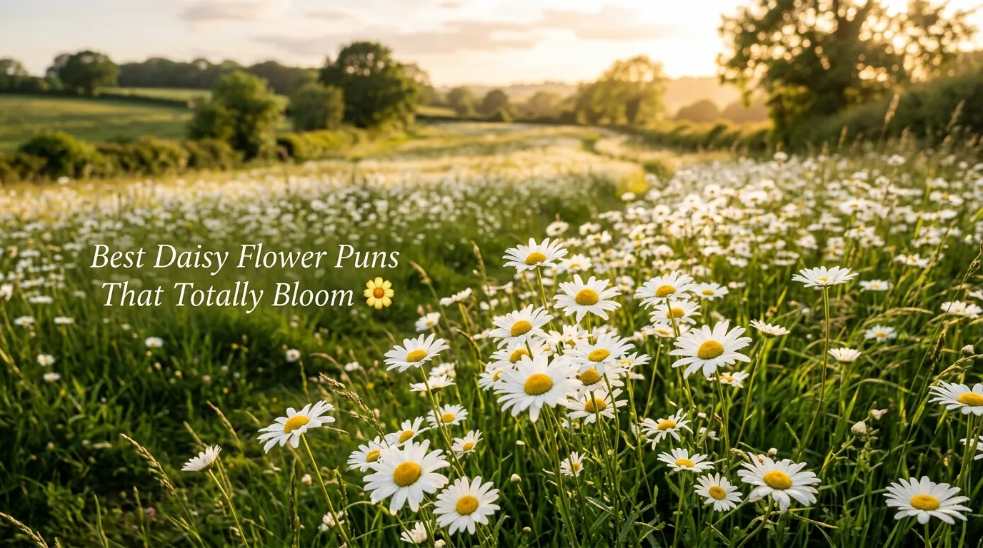🌼 Best Daisy Flower Puns That Totally Bloom