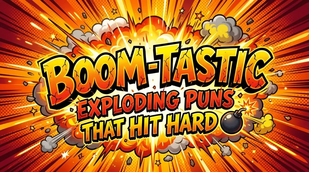 Boom-Tastic Exploding Puns That Hit Hard 💣