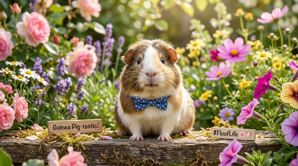 Cute Guinea Pig Puns for Instagram Captions 📸