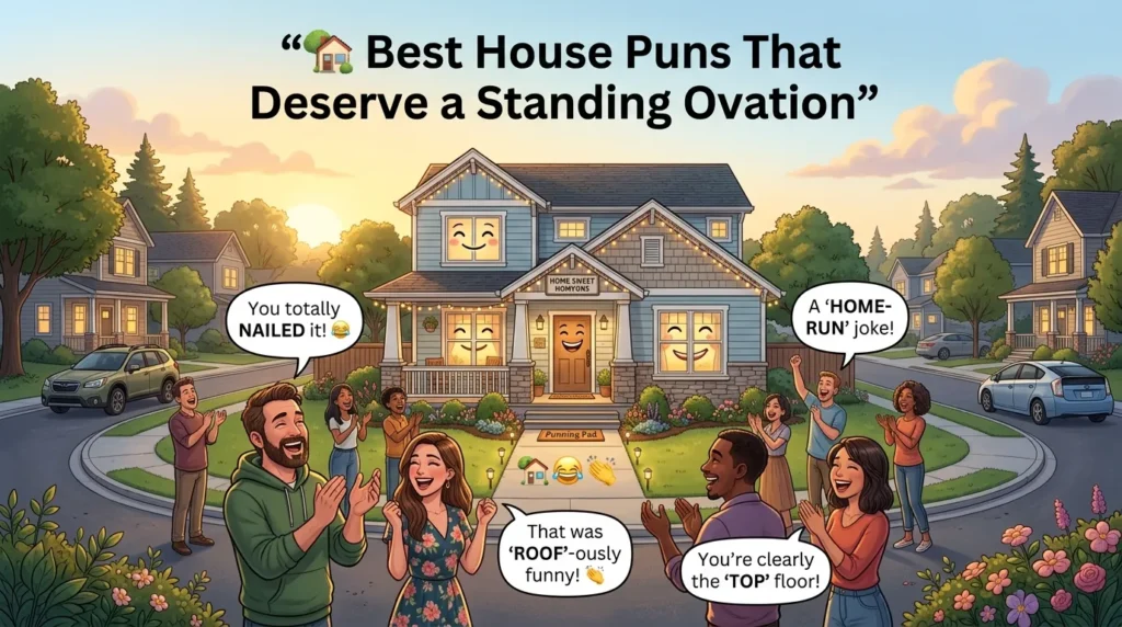 🏡 Best House Puns That Deserve a Standing Ovation