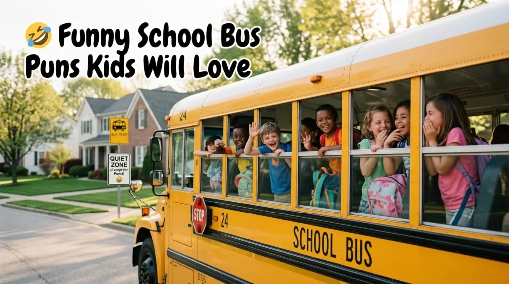 🤣 Funny School Bus Puns Kids Will Love