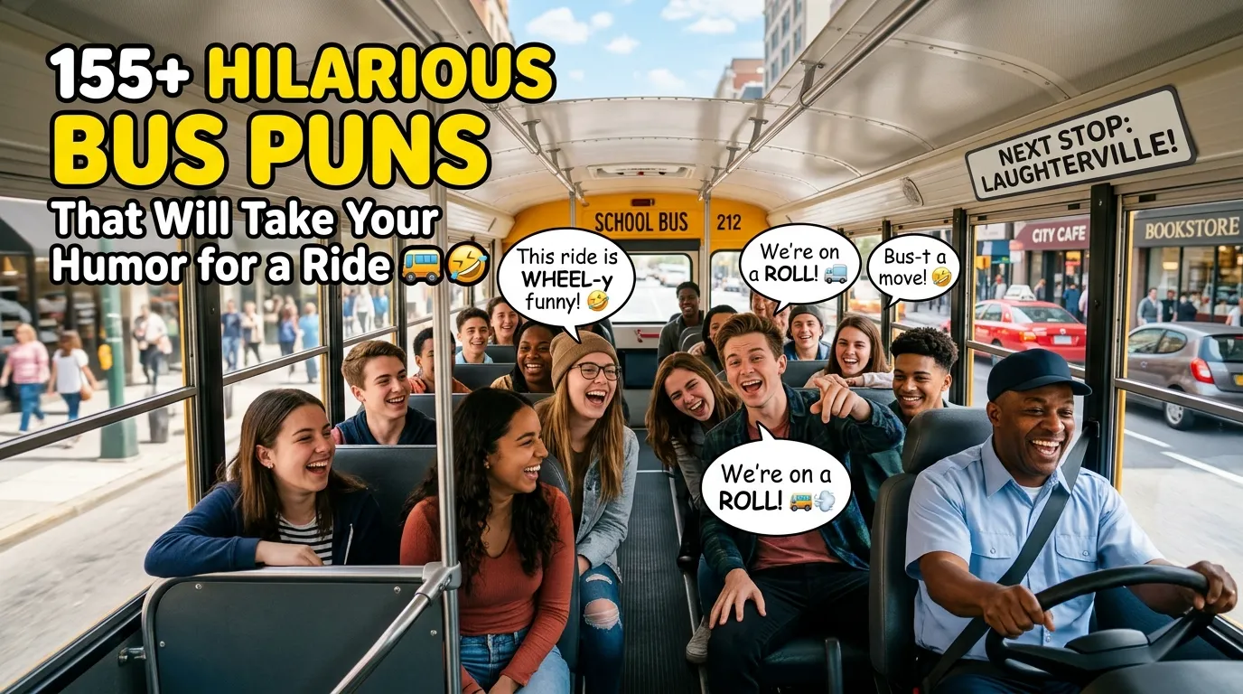 Bus puns