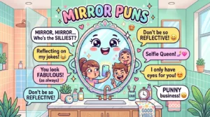 Funny Mirror Puns