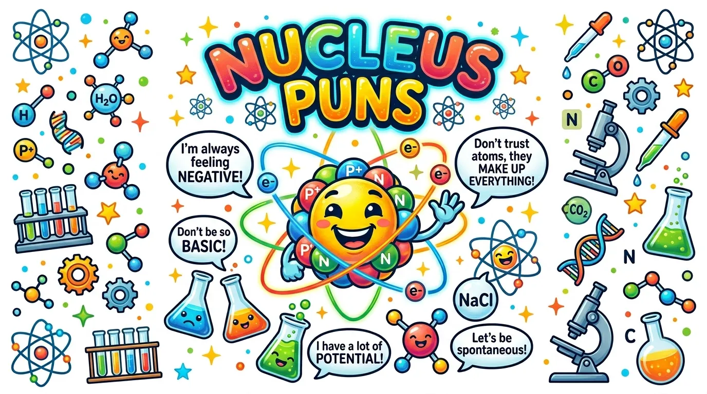 Nucleus puns